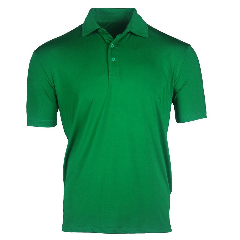 Scorpion 21 Solid Pirate Green Golf Polo